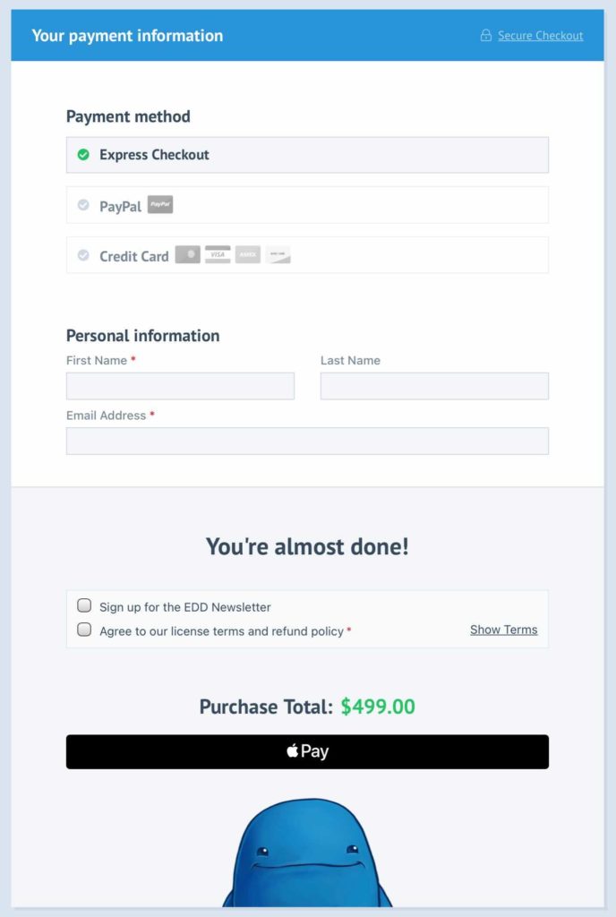 Apple Pay in Easy Digital Downloads