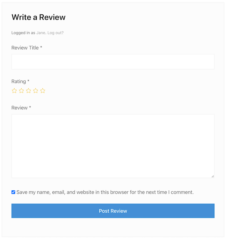 Add product reviews to WordPress with EDD