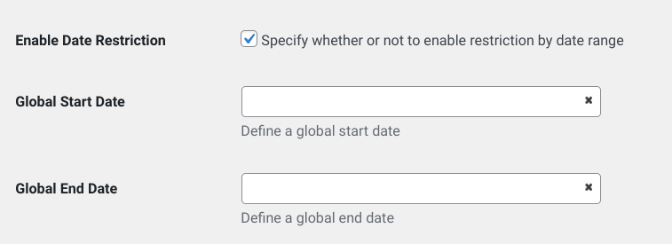 Adding an expiration date for purchases on digital products in WordPress.