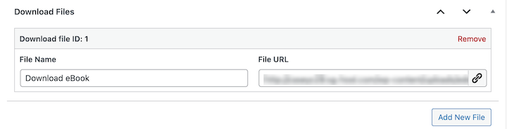 Adding an eBook digital file to sell online with WordPress.