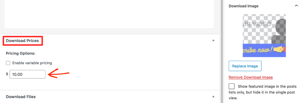 Screenshot: EDD and Canva - Download Price