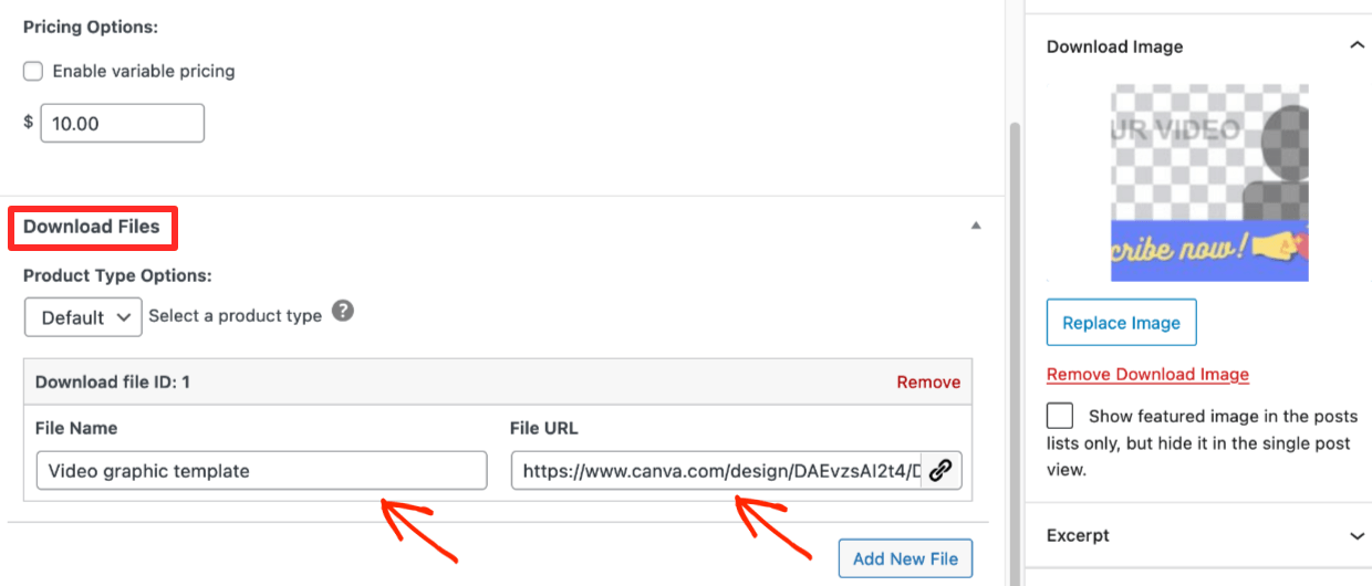 EDD and Canva - Download Files