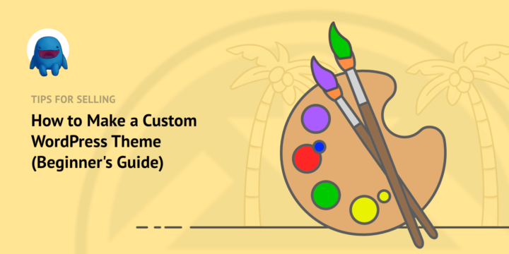 Illustration: an artist palette – Easy Digital Downloads Illustration: an artist palette