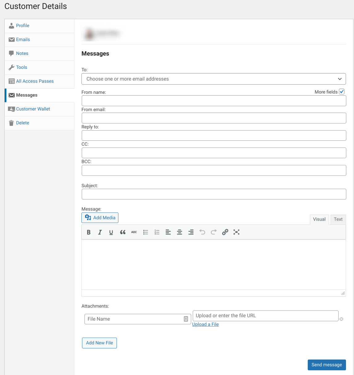The EDD Message interface.