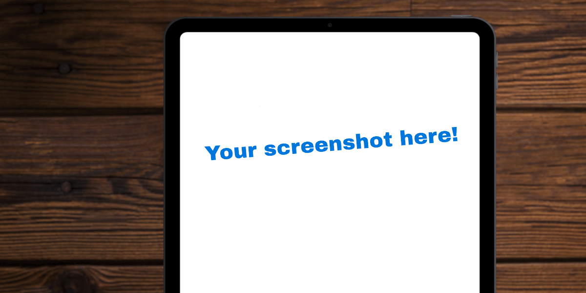 Preview of Tablet Digital Product Image Template