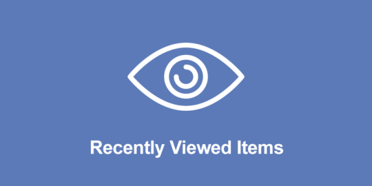 Recently Viewed Items